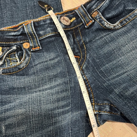 TRUE RELIGION Girls’ Julie Straight Leg Jeans, size 7 - Picture 7 of 16